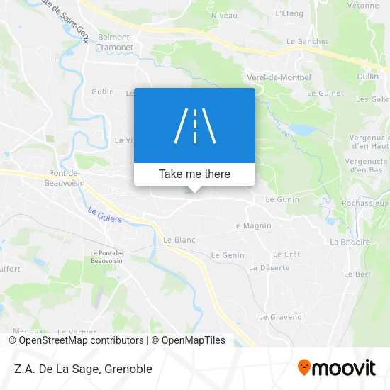 Z.A. De La Sage map