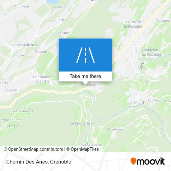 Chemin Des Ânes map