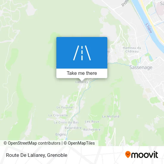 Route De Laliarey map