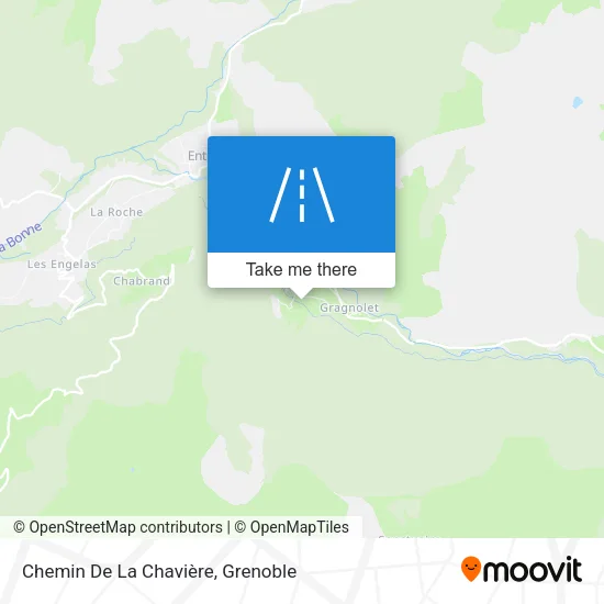Chemin De La Chavière map