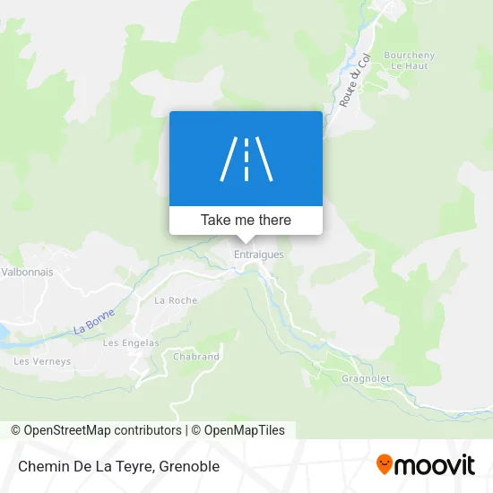 Chemin De La Teyre map