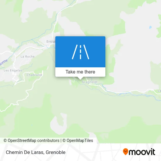 Chemin De Laras map
