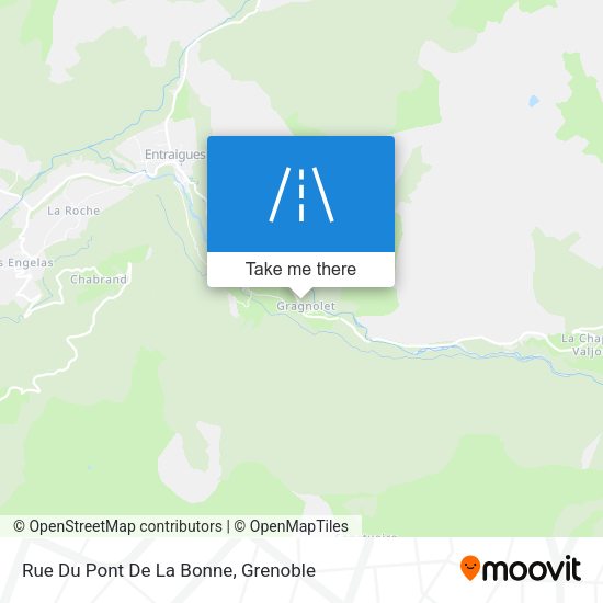 Rue Du Pont De La Bonne map