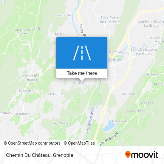 Chemin Du Château map