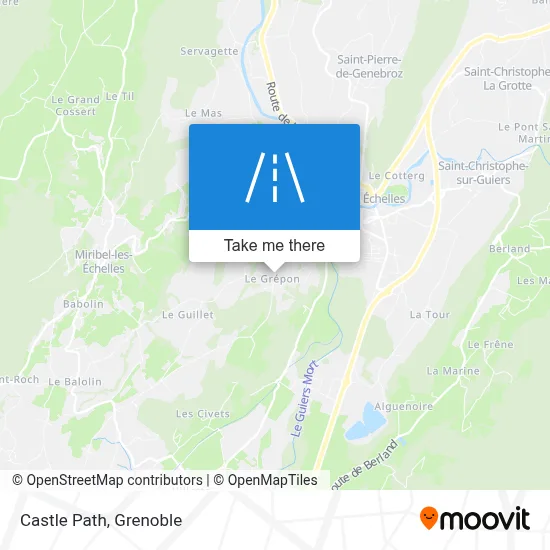 Chemin Du Château map