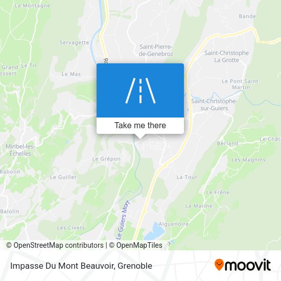 Impasse Du Mont Beauvoir map