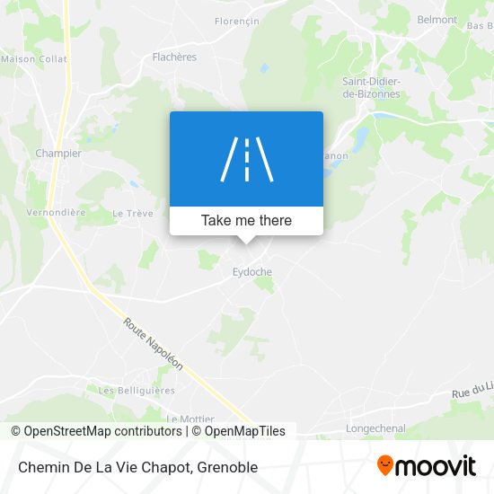 Chemin De La Vie Chapot map
