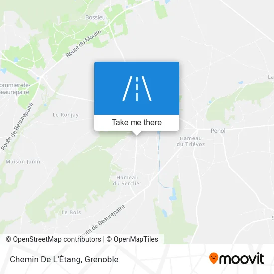 Chemin De L'Étang map