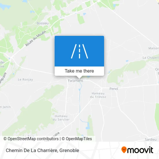 Chemin De La Charrière map
