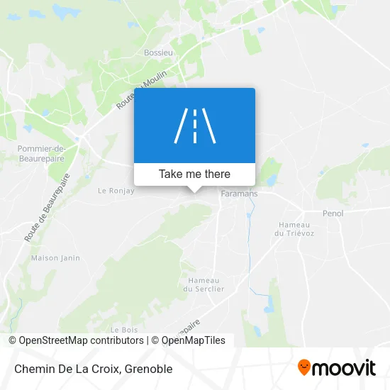 Chemin De La Croix map