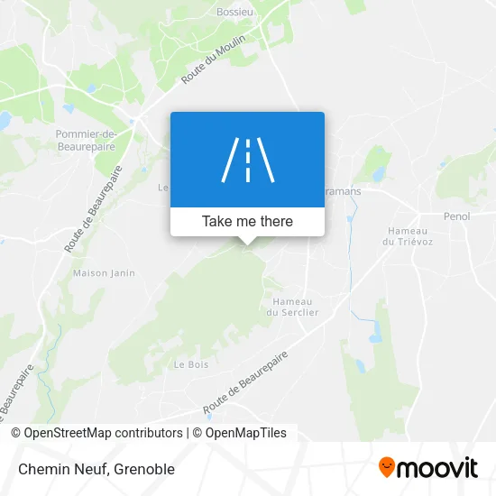 Chemin Neuf map