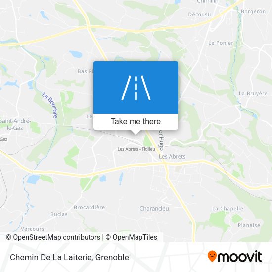 Chemin De La Laiterie map