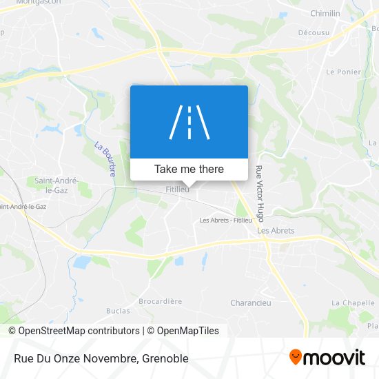 Rue Du Onze Novembre map
