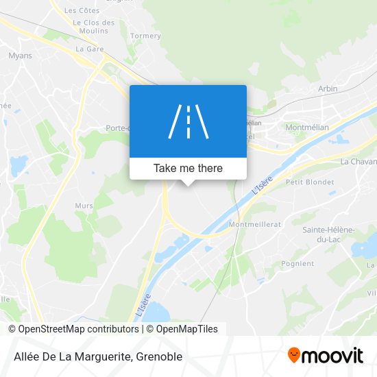 Allée De La Marguerite map