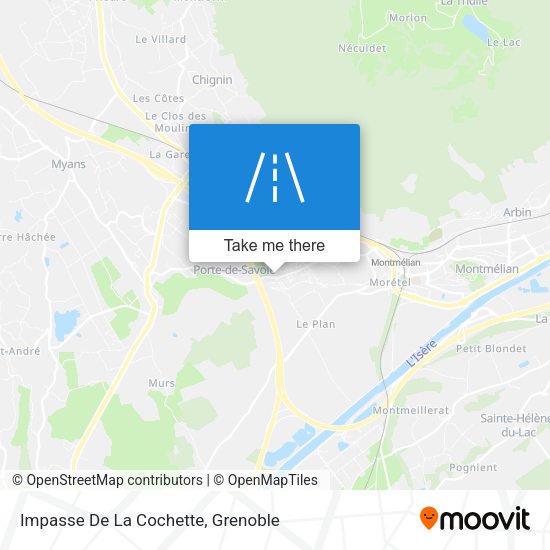 Impasse De La Cochette map