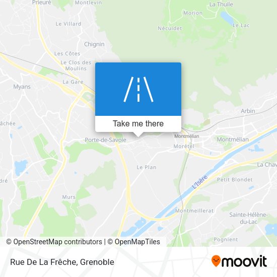 Rue De La Frêche map