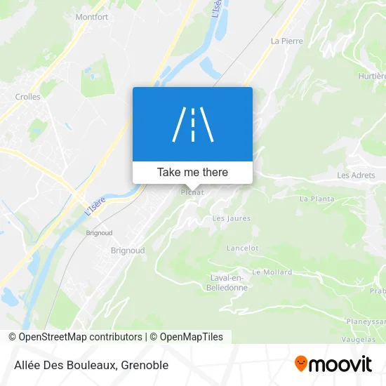 Allée Des Bouleaux map