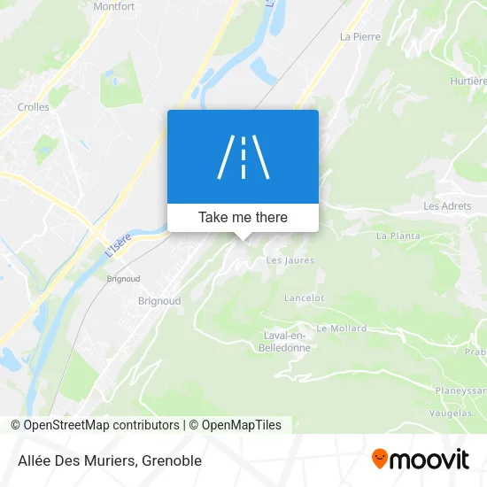 Allée Des Muriers map