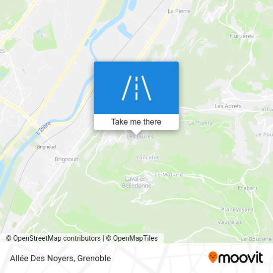 Allée Des Noyers map
