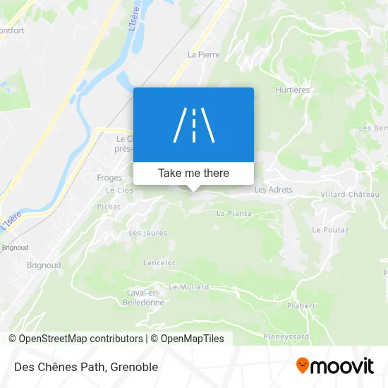 Chemin Des Chênes map