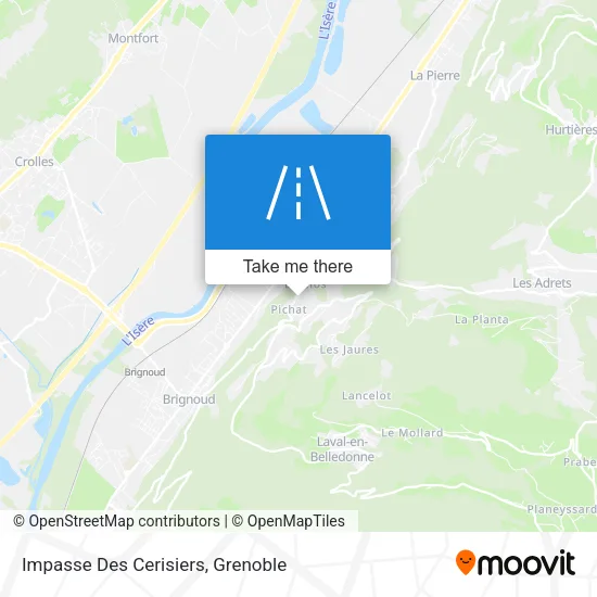 Impasse Des Cerisiers map