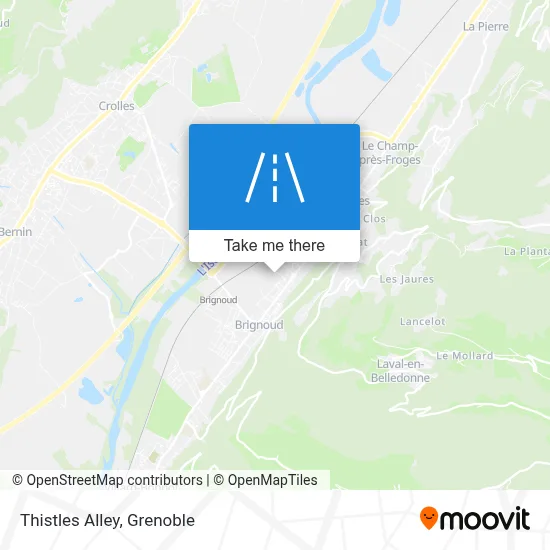 Impasse Des Chardons map