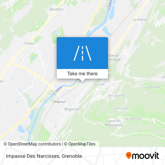 Impasse Des Narcisses map
