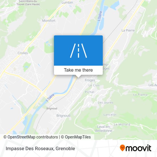 Impasse Des Roseaux map