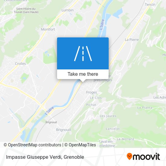 Impasse Giuseppe Verdi map