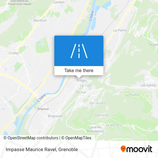 Impasse Maurice Ravel map