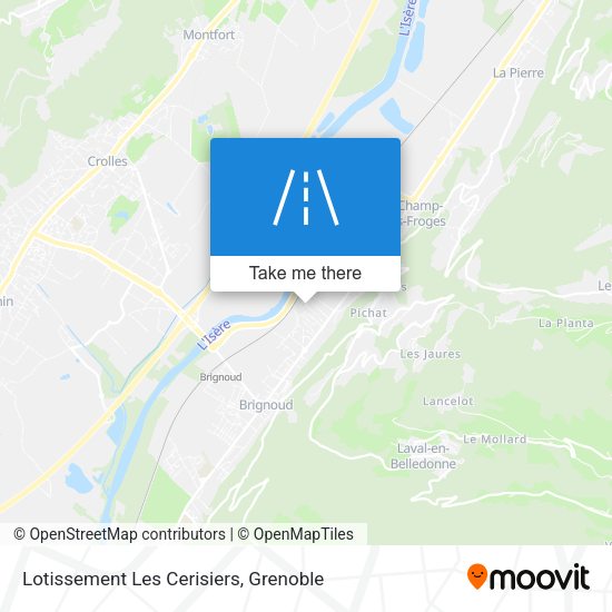 Lotissement Les Cerisiers map