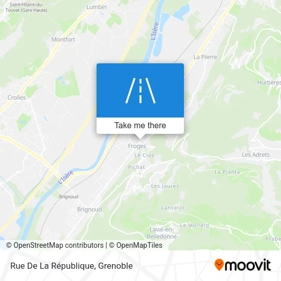 Rue De La République map