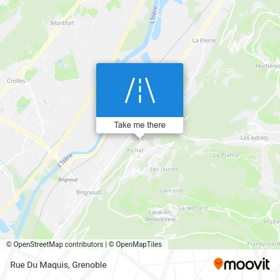 Rue Du Maquis map