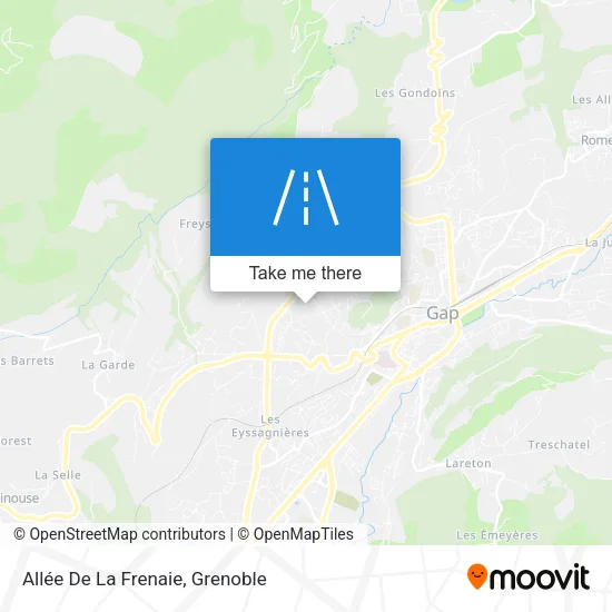 Allée De La Frenaie map