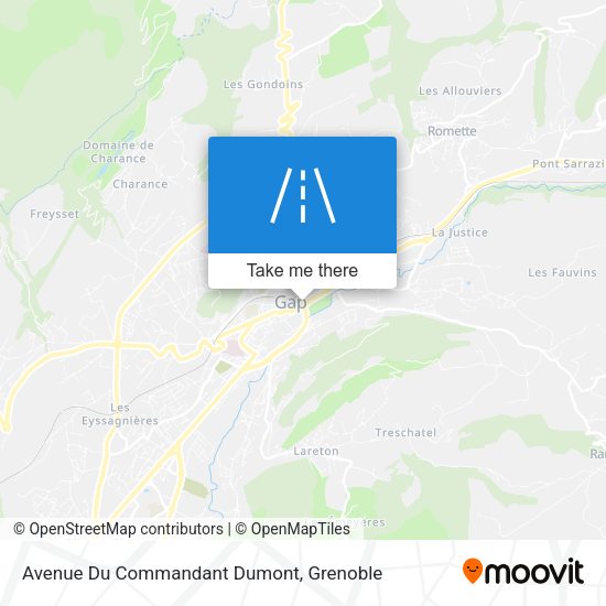 Avenue Du Commandant Dumont map