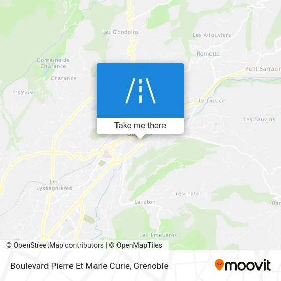 Boulevard Pierre Et Marie Curie map