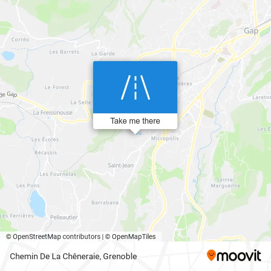 Chemin De La Chêneraie map
