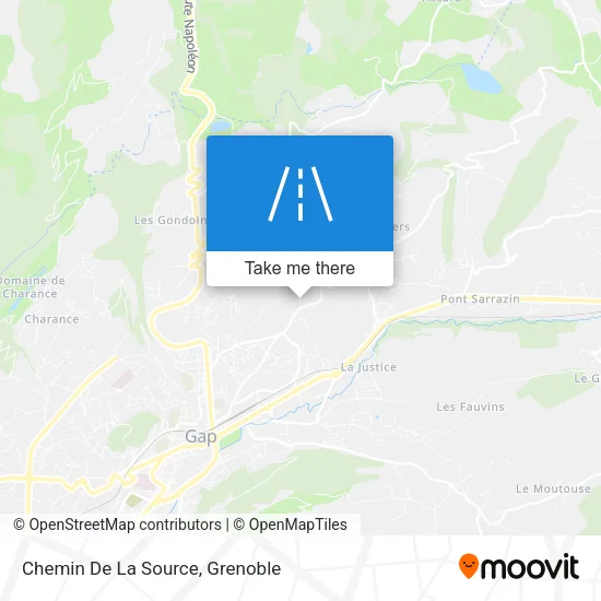 Chemin De La Source map