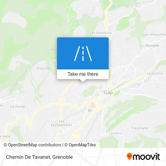 Chemin De Tavanet map