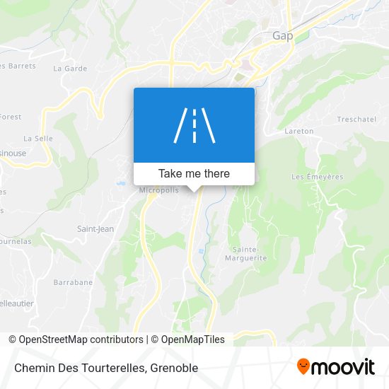 Chemin Des Tourterelles map