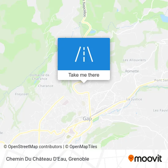 Chemin Du Château D'Eau map