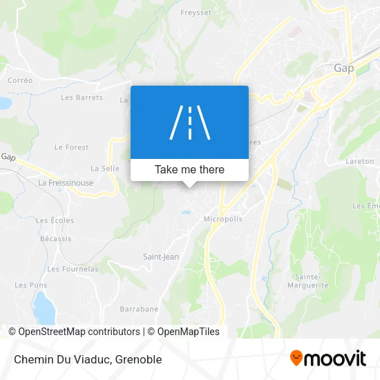 Chemin Du Viaduc map