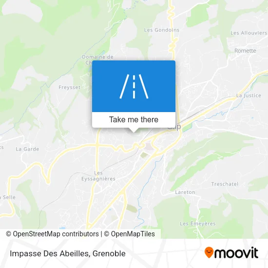 Impasse Des Abeilles map