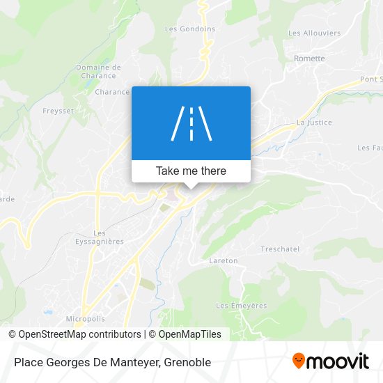 Place Georges De Manteyer map