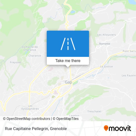 Rue Capitaine Pellegrin map