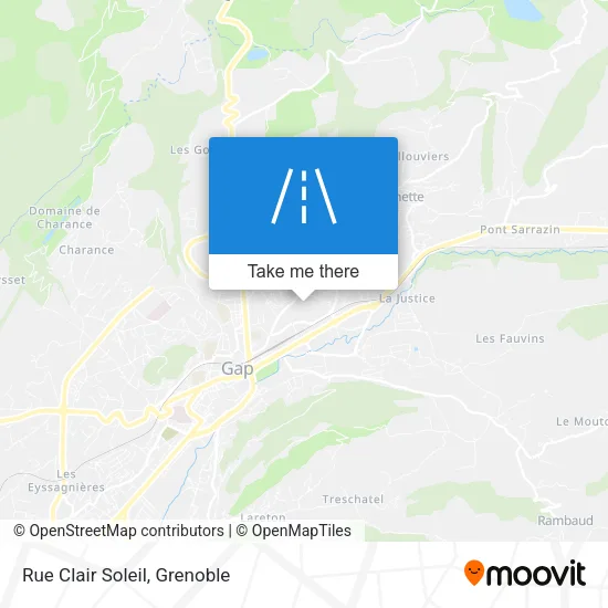 Rue Clair Soleil map