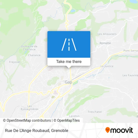 Rue De L'Ange Roubaud map