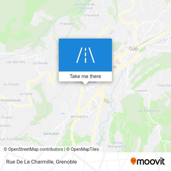 Rue De La Charmille map