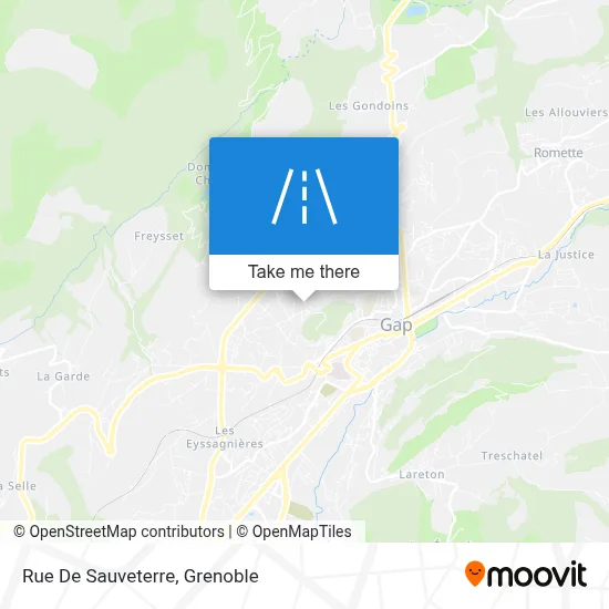 Rue De Sauveterre map