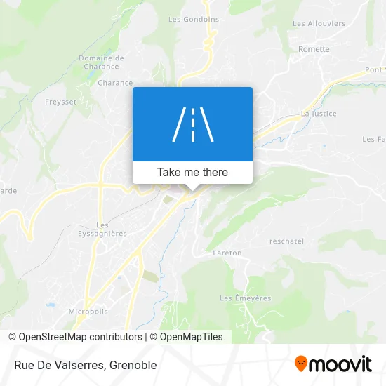 Rue De Valserres map